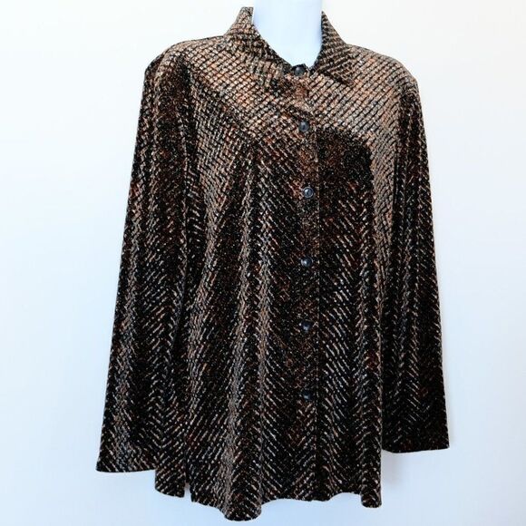 Libra Velvety Women's Long Sleeve Shirt M - Picture 3 of 9